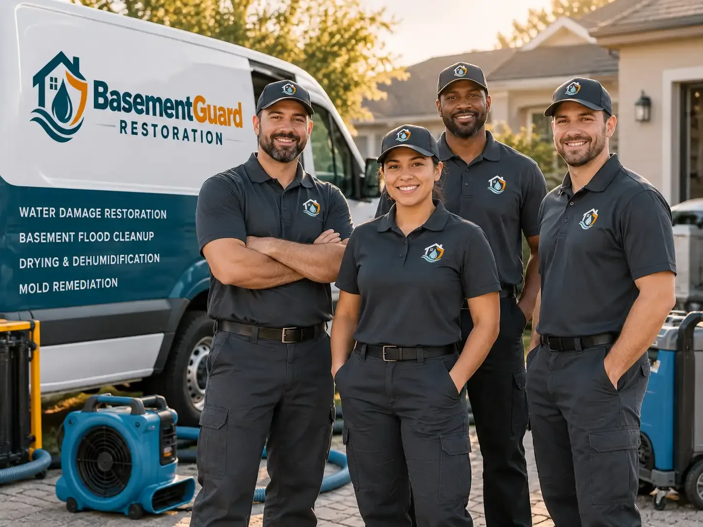 Basement Water Damage Restoration company in Achille, OK